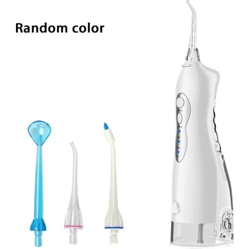 Oral Irrigator USB Rechargeable Water Flosser Portable Water Jet 800ML Water Tank Waterproof Teeth Cleaner