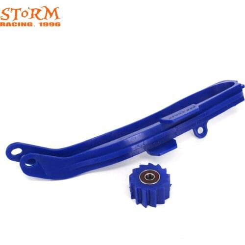 Motorcycle Chain Slider Swingarm Guide with Lower Roller For YAMAHA WR250F 2015-2016 WR450F 2016 YZ250F YZ450F 2009-2017