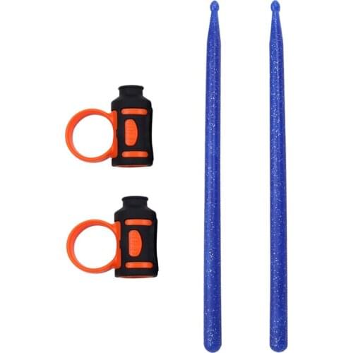 New 5A Nylon Drum Sticks Drumsticks Accessories, Grip or Control Clips, Good for Beginner Drummer