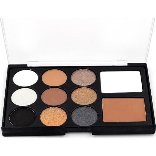 Eye shadow Palette Chocolate Palette Matte &Shimmer Eyeshadow 1pcs 11 color Shdow Eyeshadow Makeup E11 01