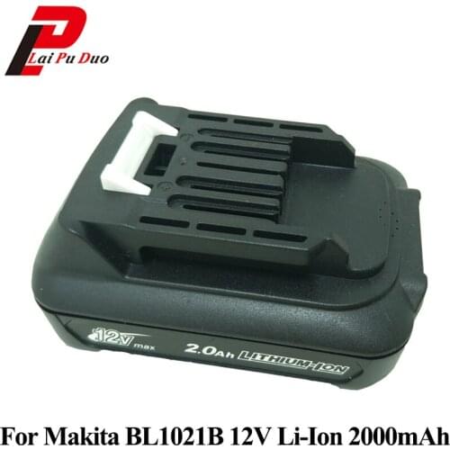 12V 2000mAh Replacement Battery for MAKITA BL1041B BL1015 CT226 SH02R1 DT03R1 BL1021B BL1041 DF331 Power Tools Li-ion Batterias