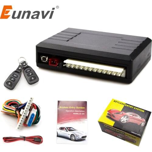 2020 Top Fashion Eunavi Universal Car Remote Central Kit Door Lock Vehicle Keyless Entry System Hot Worldwide