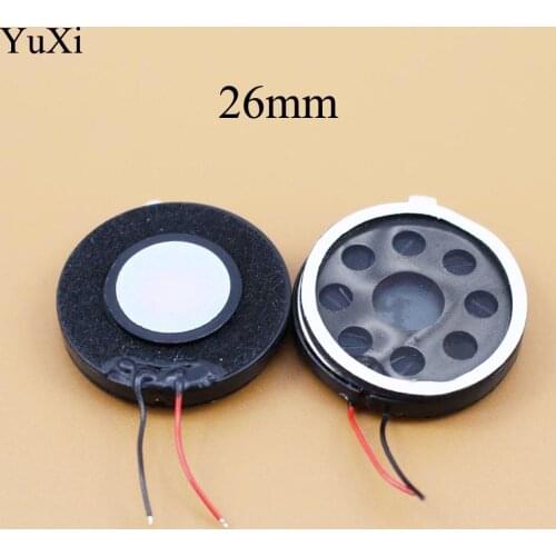 YuXi Round Loud speaker ringer buzzer microphone replacement parts for cell phone. 26mm
