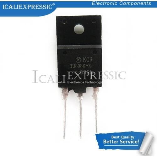 10PCS BU808DFX BU808DF BU808 TO-3PF In Stock