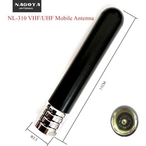 100% Original Nagoya NL-310 136-174MHz 400-480MHz Dual band Antenna for Mobile Two way radio/Car Radio 3.0dBi 100 Watts NL-310