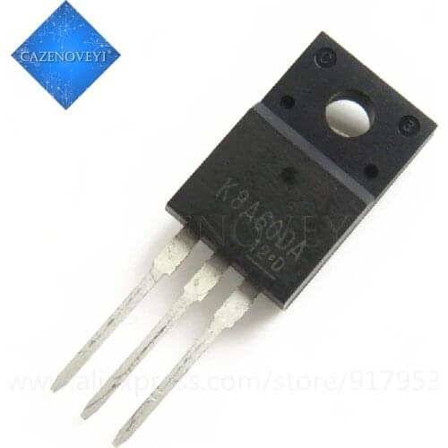 10pcs/lot K8A60DA TK8A60DA TO-220F 600V 7.5A In Stock