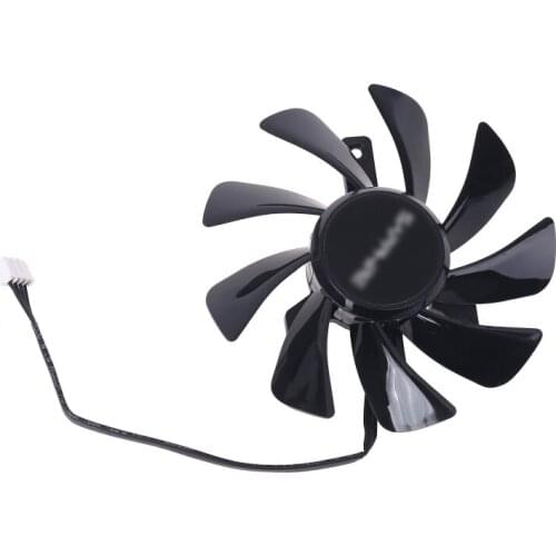 T129215SU RX 570 470D GPU Cooler Video Card Fan for Sapphire Radeon ITX Graphics