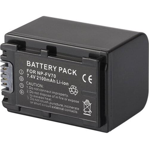 Battery for Sony FDR-AX30, FDR-AX33, FDR-AX40, FDR-AX45, FDR-AX53, FDR-AX55, FDR-AX60, FDR-AX100, FDR-AX700 Handycam Camcorder