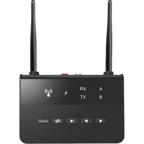 2 In1 80M Range Bluetooth 5.0 Receiver Transmitter CSR Aptx Audio Adapter 3.5mm Audio TX RX RCA USB Wireless Dongle For TV PC