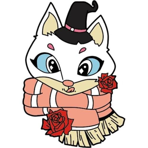 Magician Mouse Girl Performance Becomes Small Flower Fashion Design Alloy Brooch Fashion Clothing Accessories Neutral Badge Ins