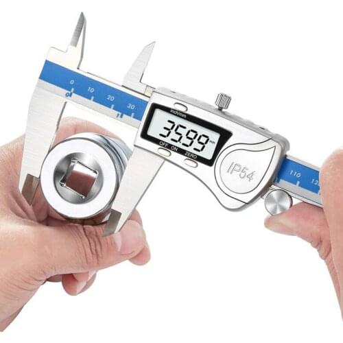 IP54 Waterproof Backlight Digital Caliper 150mm Electronic Vernier Caliper Micrometer Industrial Grade Caliper Measurement Tool