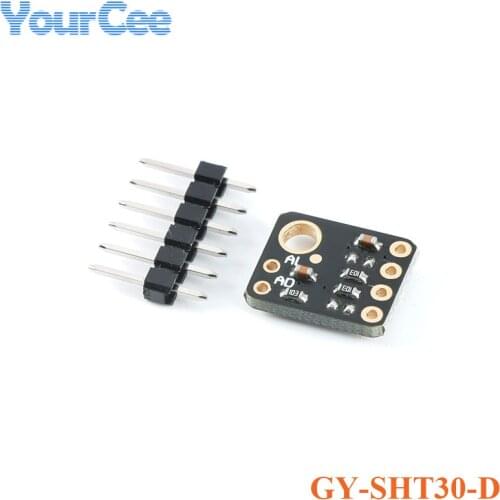 SHT30 Digital Output Temperature and Humidity Sensor Module IIC I2C Interface 3.3V GY-SHT30-D For Arduino