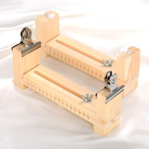 Wooden Jig Bracelet knitting diy braiding machine braiding rope fixing tool handmade necklace bracelet Jade line umbrella rope