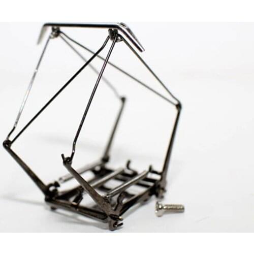 2 PCS HO Train 1:87 Electric Traction Locomotive Pantograph Rrm Bow Train Arm Bow Pantograph Accessories Alloy Can Be Powered