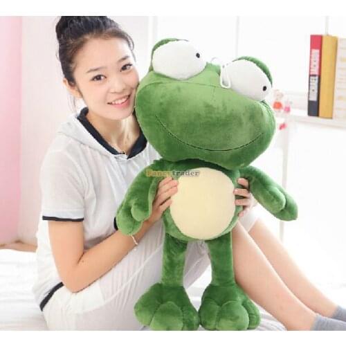 Fancytrader 28'' / 70cm Super Soft Plush Funny Big Stuffed Lovely the Prince Frog Toy, Free Shipping FT50465