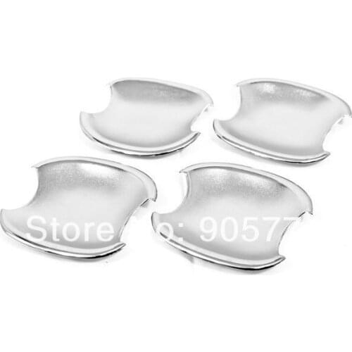 Chrome Door Handle Bowl Cover Set for Kia Spectra 5 2005 Up