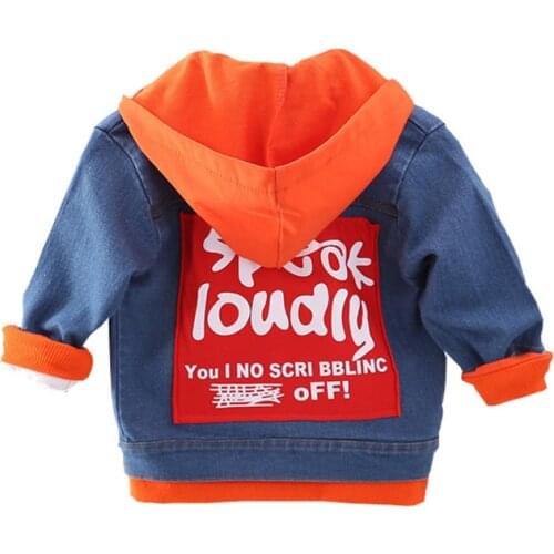 New Spring Autumn Fashion Baby Girls Clothes Children Boys Letter Hooded Jacket Toddler Casual Costume Infant Kids Sportswear