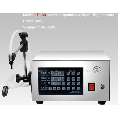 Microcomputer Control Automatic Water Liquid Filling Machine Liquid Filler