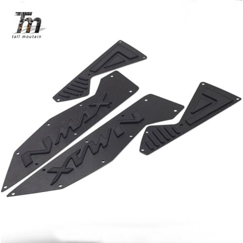 Motorcycle Front & Rear Footrest Pedal Footboard Steps Foot Plate 2015-2018 2019 For YAMAHA NMAX 155 N-MAX 155 N MAX Accessories