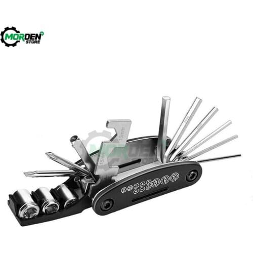 Repair Tools Kit Hex Spoke Cycling Screwdrivers Tool Tyre Lever Allen Wrench MTB Mountain Bike Multitool Cycling Tool Dropship
