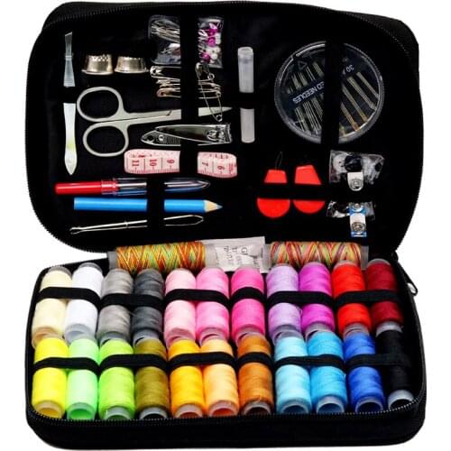 Sewing Kits DIY Multi-function Sewing Box Set for Travelling Quilting Stitching Embroidery Sewing Needle Craft Sewing Accessorie