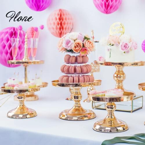 Flone Wedding cake trays cake stand party home birthday cake metal snack tray dessert table backdrop stand decoration