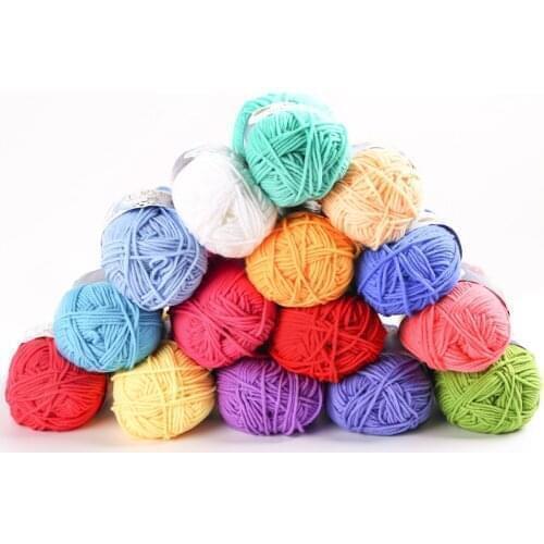 2Pcs/Set 100g Black Color Baby Wool Hook Package Scarf Yarn Knitting Crochet Sewing Material Soft Handmade Home Crafts for Sew