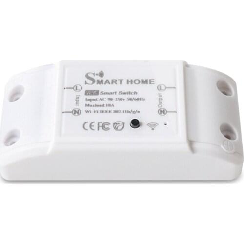 DoHome APP Wifi Smart Light Switch Moudle 10A Universal Breaker Timer Voice Control Work With HomeKit Alexa Google Assistant