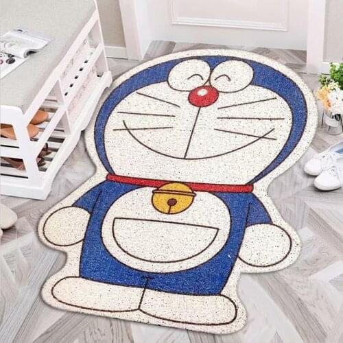 Animal Entrance Doormat Silk DIY Can be Cut Porch Hallway Bath Non-Slip Carpets Floor Mat Mud-removing Sand-stripping Area Rug