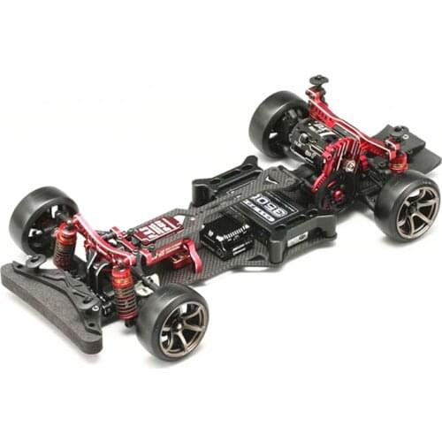 YOKOMO YD-2 SXIII 1/10 Professional Rear Drive Drift RC Car Frame Kit Racing Frame KIT Red / Purple SX3
