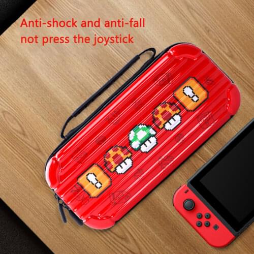 EVA Hard Hard Shell Case Travel Handbag Carrying Pouch Case Water-resistent Storage Bag for Ninetendo Switch Console Accessories