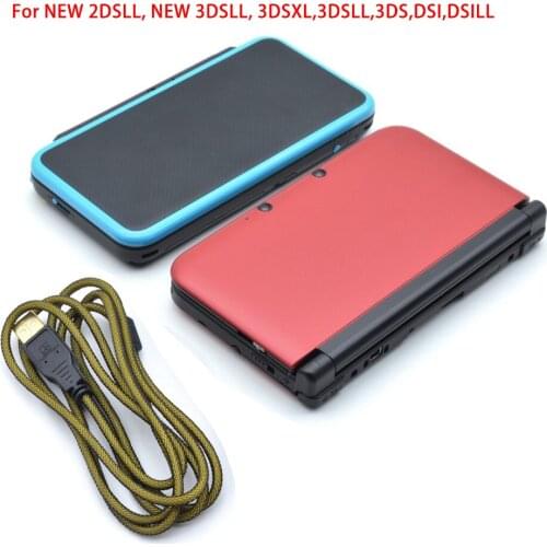 1.5A Charging Line For NEW 2DSLL NEW 3DSLL 3DSXL 3DSLL 3DS DSI DSILL USB2.0 Power Cable Cord Wire Fast Charger 1.5M 24K