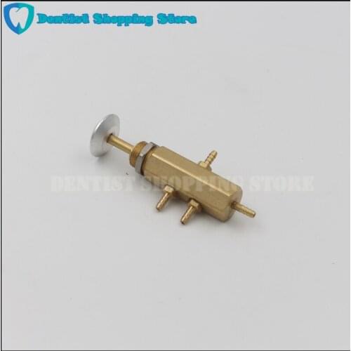 1PC Dental Push-pull switch water adjust valve metal Water Exchange valve dental chair spare parts