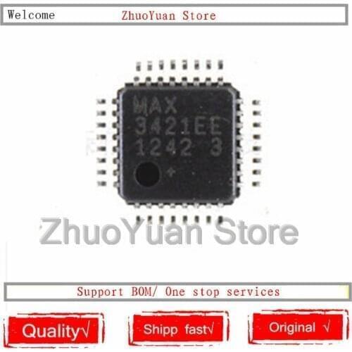 10PCS/lot MAX3421EEHJ+T MAX3421EEHJ+ MAX3421EEHJ MAX3421EE MAX3421 3421EE TQFP32 New original IC Chip
