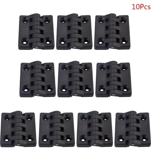 10PCS Plastic Butt Hinge Drawer Jewellery Case Hinges for Wooden Box Cabinet 517A