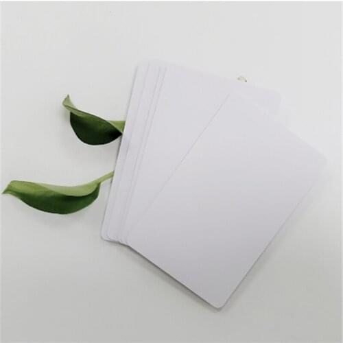 1000pcs Customized RFID M1 White PVC Smart Card