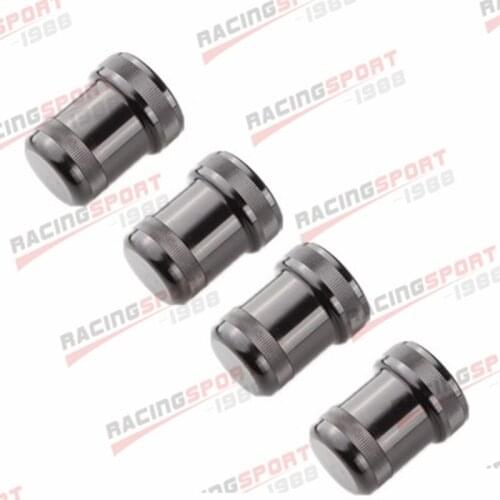 4 PCS BILLET ALUMINUM SMALL SOLENOID COVER FOR VTEC/VTECH ENGINE