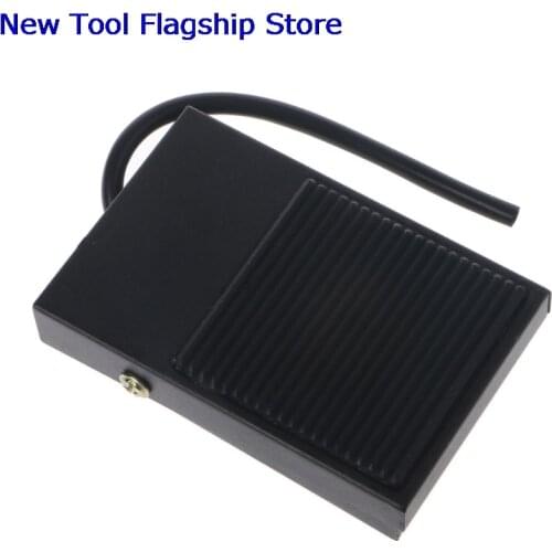 AC 250V 10A Heavy Duty Metal Momentary Electric Power Antislip Foot Pedal Switch