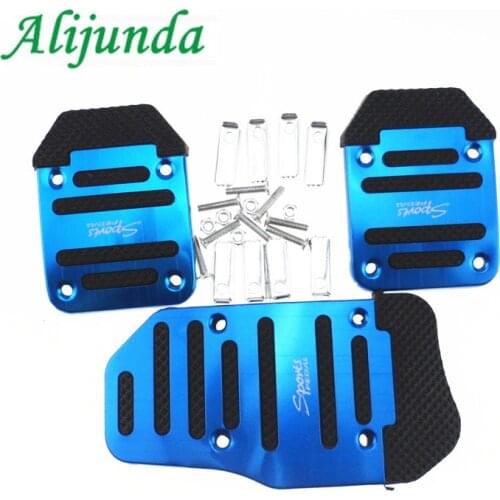 Aluminum Auto Parts Air Brake Pedal Pedi, Styling Sticker Cover for Kia Rio K2 K3 K5 K4 Cerato,Soul,Forte,Sportage,S-portageR