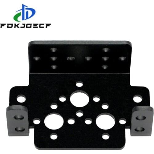 Aluminum Multifunction Servo Bracket for MG995 MG996r Universal Support Robot Steering Gear Bracket