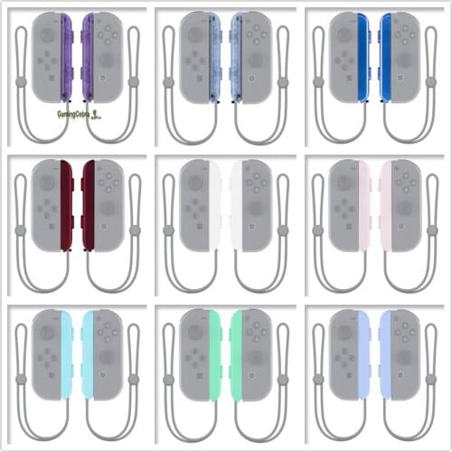 Replacement shell Strap and 2 Pack Wrist Strap Housing Buttons for NS Switch JoyCon