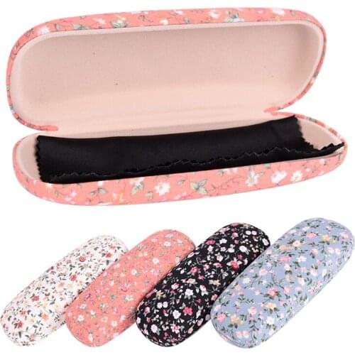 Flower Sunglasses Box Portable Flower Sunglasses Hard Glassesbox Glasses Protection Box