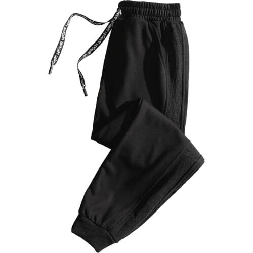 Man Autumn trousers Mens loose sweatpants running pants