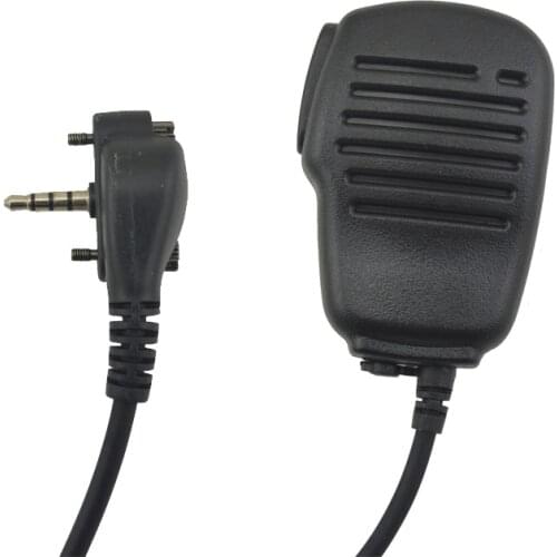Shoulder Speaker Microphone hand Mic w/ PTT for Vertex Standard Portable two-way Radio VX-231 EVX-531 VX-160 VX-168 VX-180