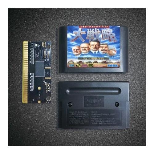 Adventure Daisenryaku - 16 Bit MD Game Card for Sega Megadrive Genesis Video Game Console Cartridge