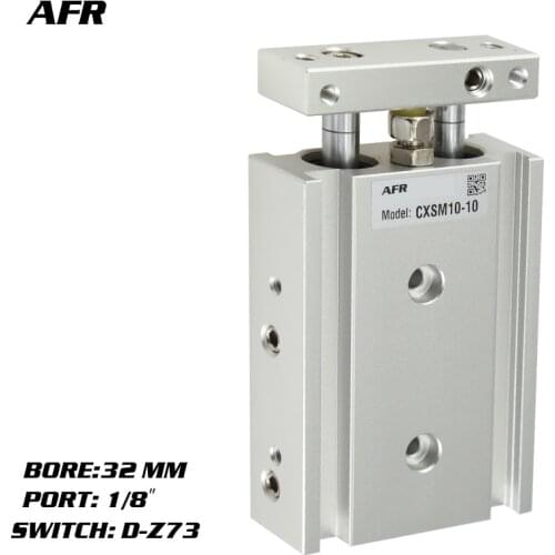 SMC Type Dual Rod Cylinder Basic TYPE double cylinder / double shaft cylinder CXSM32-40 CXSM32-45 CXSM32-50 -Z73 -Y59A