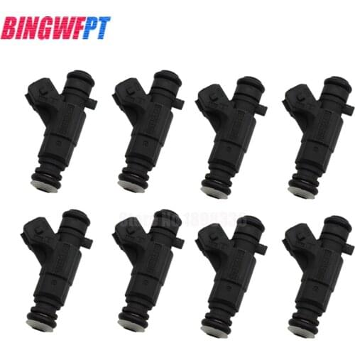 8PCS 077133551M 0280155921 fuel injectors refurbished for AUDI A6 A8 S8 4.2L V8 2000~2004