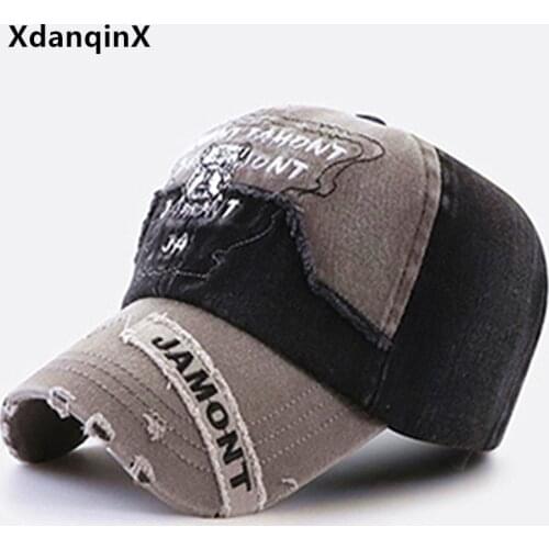 Adult Washed Cotton Baseball Caps For Men Women Distressed Cartoon Patch Decorative Sports Cap Bone Childrens Hat Snapback Cap