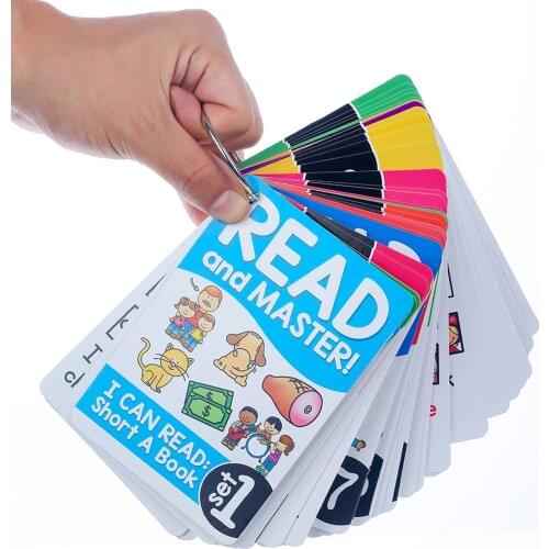 I Can Read English Phonics 107 Root Natural Spelling Learning Phonetic Rhyme Childrens Enlightenment Flash Cards Teaching Aids