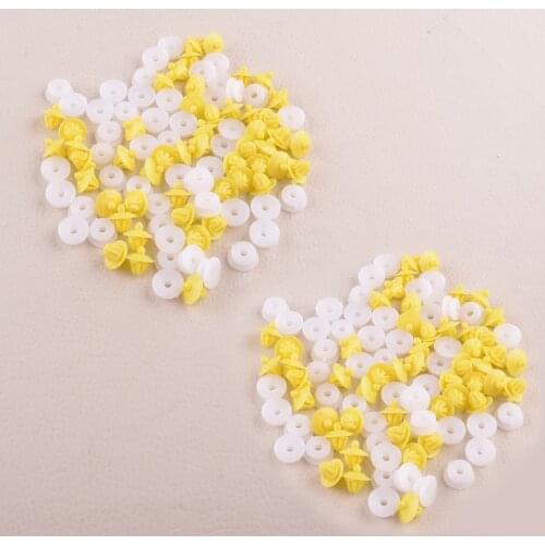 100Pcs/Set Car Door Moulding Wheel Arch Trim Clips Fit For Land Rover Discovery 3 4 Range Rover Sport Freelander 1 2 Accessories